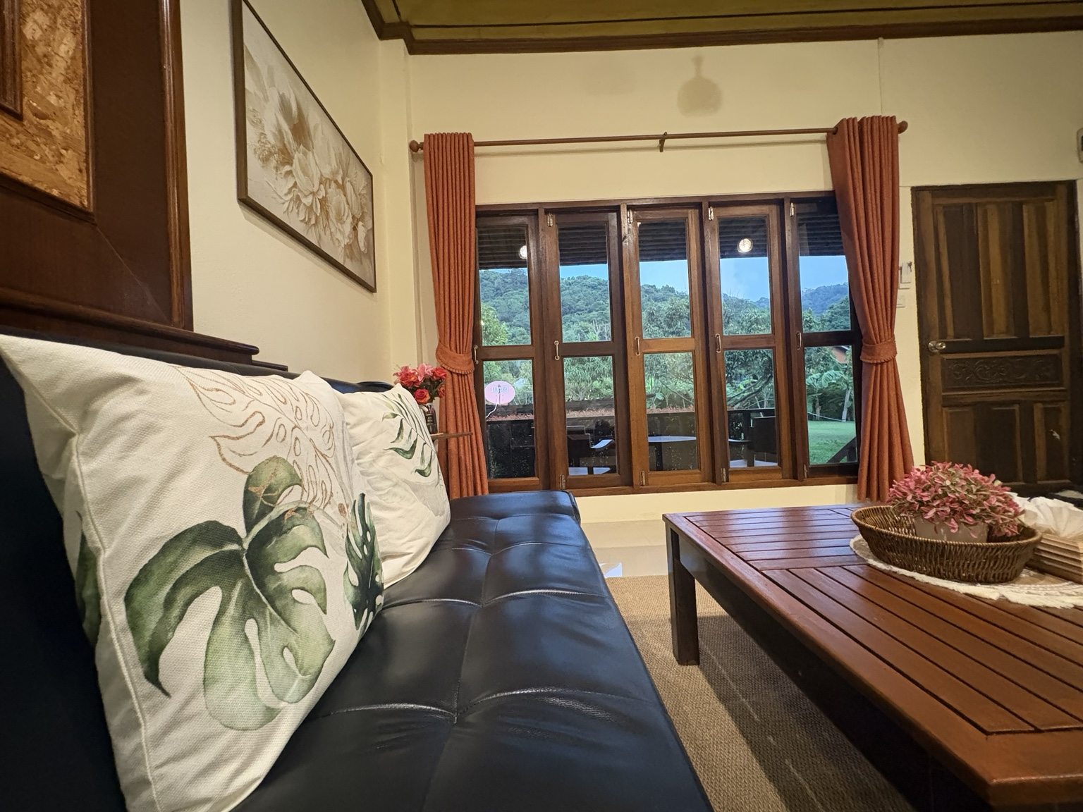 Comfortable indoor sofa